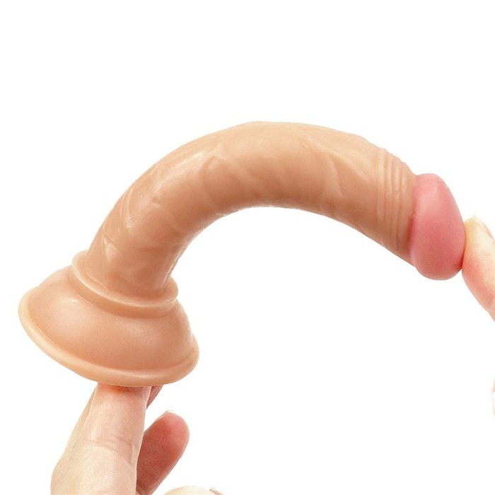 Dildo Realistic, Special Curved, Like True [ 15 cm x 2,5 cm ] - detaliu design