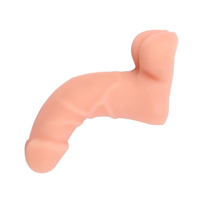 Dildo Realistic, Real Touch XXX Natural, Flexible Cock, 16,4 cm - dimensiuni complete