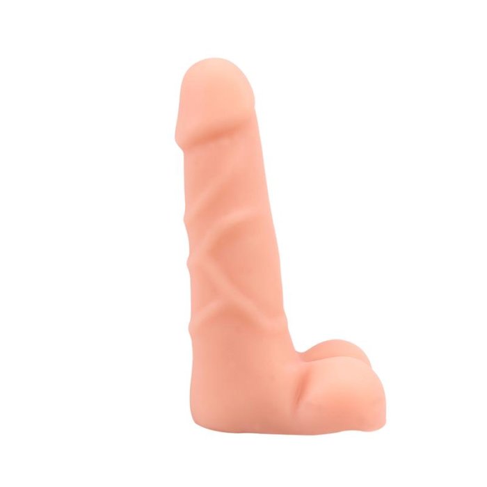 Dildo Realistic, Real Touch XXX Natural, Flexible Cock, 16,4 cm - culoare si material