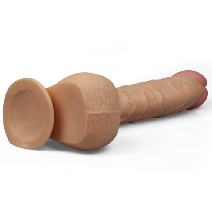 Dildo Realistic Lovetoy "Legendary King Sized" 33cm - Natural##