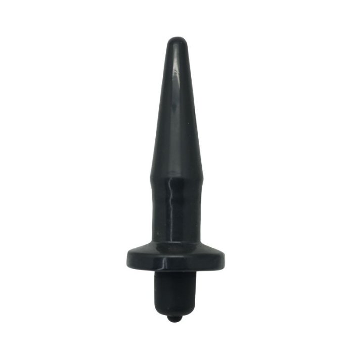 Vibrator Anal Toyz4Lovers »Lover« 12,4 cm - Negru - vedere frontala