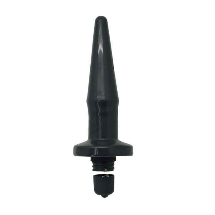 Vibrator Anal Toyz4Lovers »Lover« 12,4 cm - Negru - dimensiuni complete
