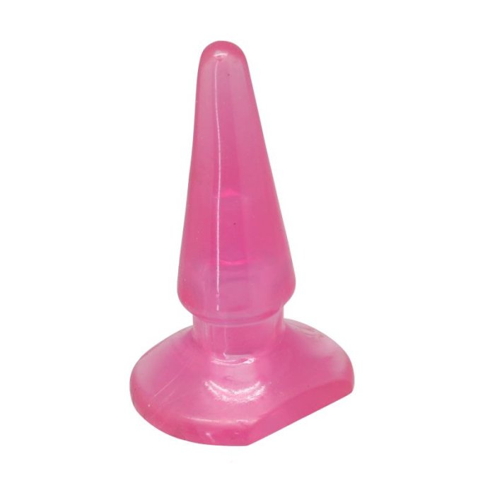 Butt Anal Toyz4Lovers "Jelly Plug" 10,2 cm - Roz##