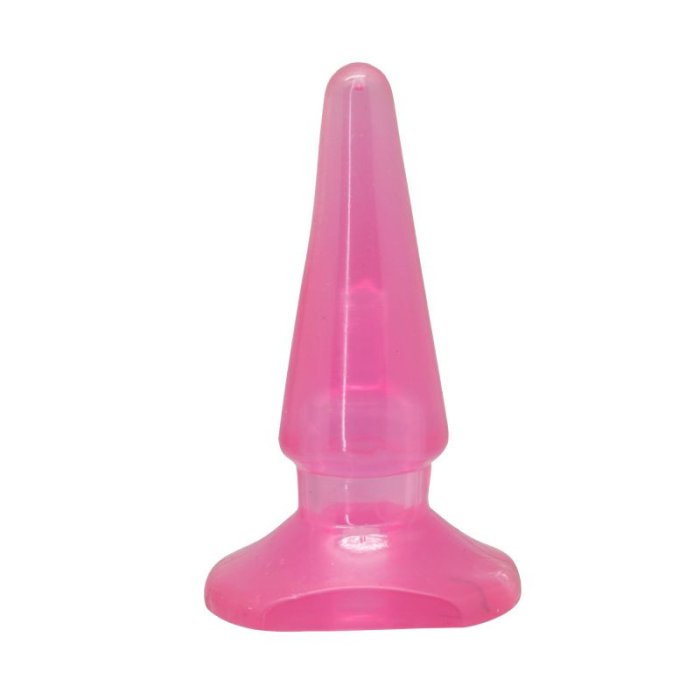 Butt Anal Toyz4Lovers "Jelly Plug" 10,2 cm - Roz##