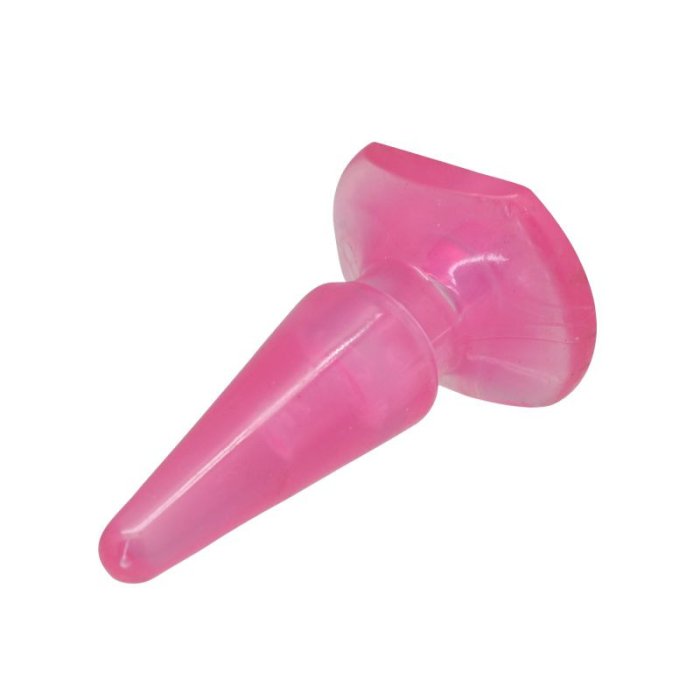 Butt Anal Toyz4Lovers "Jelly Plug" 10,2 cm - Roz##