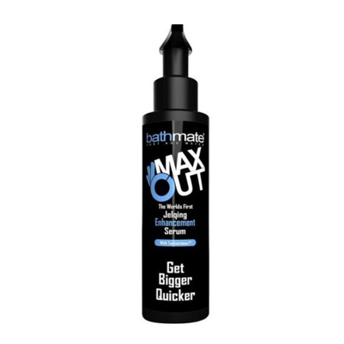 Max Out Bathmate, Crema de Marirea Penisului cu exercitii Jelqing - vedere frontala