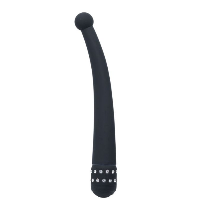 Vibrator Toyz4Lovers »Black Diamond« 21,7 cm - Negru - detaliu design