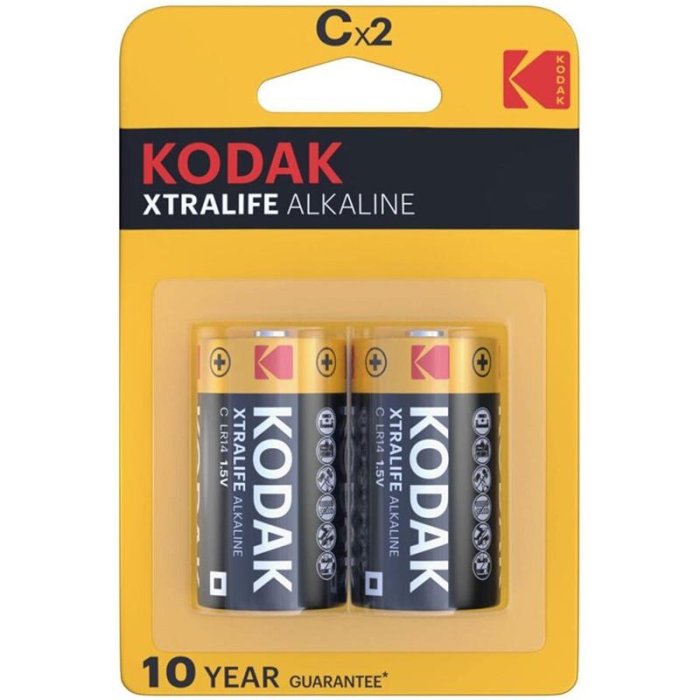 Baterii Alcaline Kodak »LR14« 2 buc