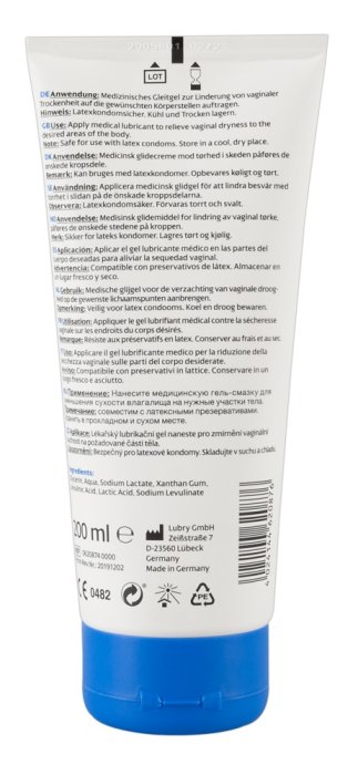 Lubrifiant BIO-SPECIAL CREAM - 200 ml - culoare si material