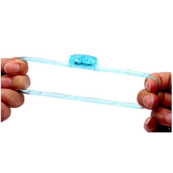 Set 2 Inele penis cu vibratii Erotica Blue#