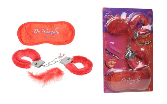 Set LoveToys »Be Naughty« Rosu