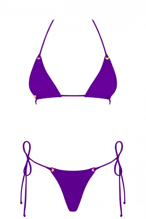Costum de baie Bella Vista, Obsessive, Violet, S/L# - vedere laterala