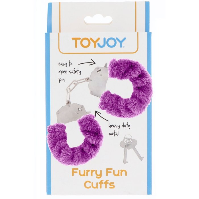 Catuse Plus ToyJoy "Furry Fun Cuffs" Violet##