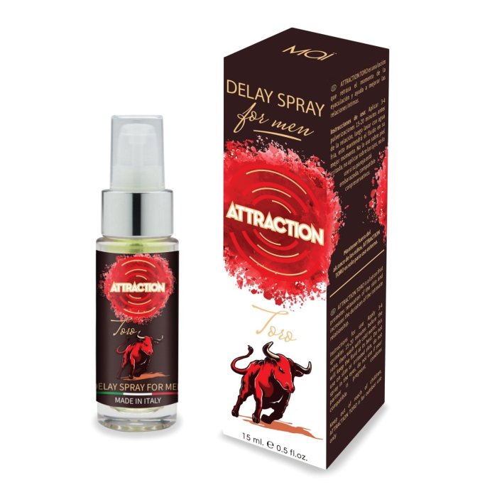 Toro - Spray intim pentru intarzierea ejacularii, 15ml - vedere frontala