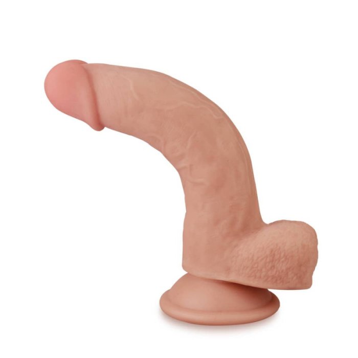 Dildo Skinlike Soft Ultra Realistic 20,5 cm x 4 cm - culoare si material