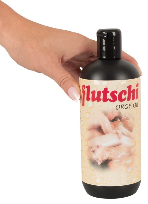 Ulei Masaj Flutsch Orgy Oil 500ml - detaliu finisaj
