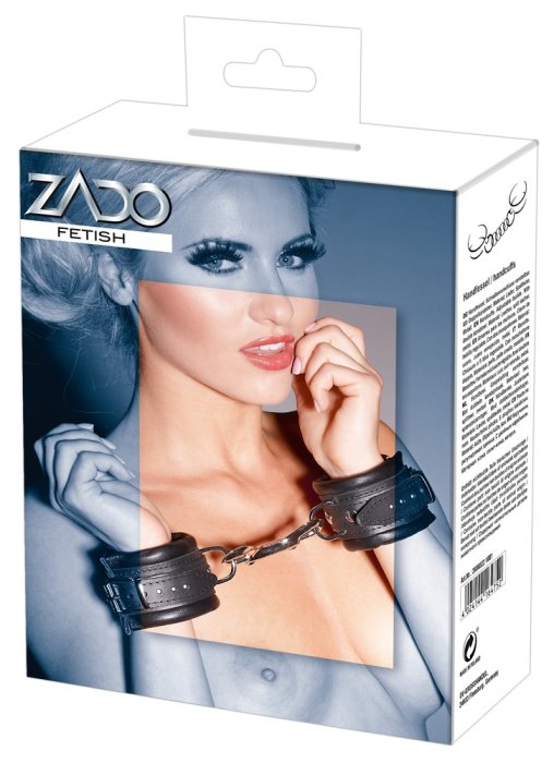 Catuse din Piele ZADO - Negre##