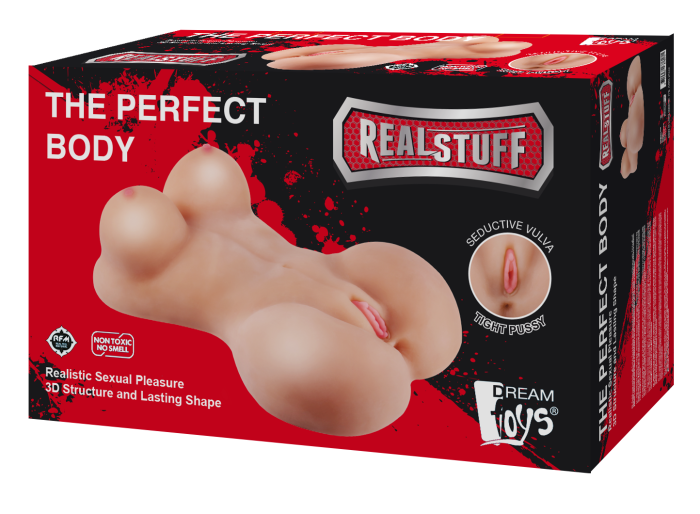 Masturbator 3D Real Stuff "Perfect Woman Body" 50 cm - Natural##