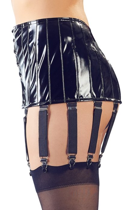 Portjartier Suspender Belt Black Level - Negru