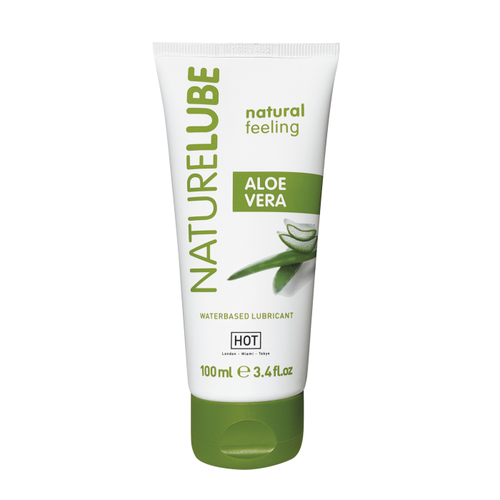 Lubrifiant intim, Nature Aloe Vera, 100ml - detaliu design