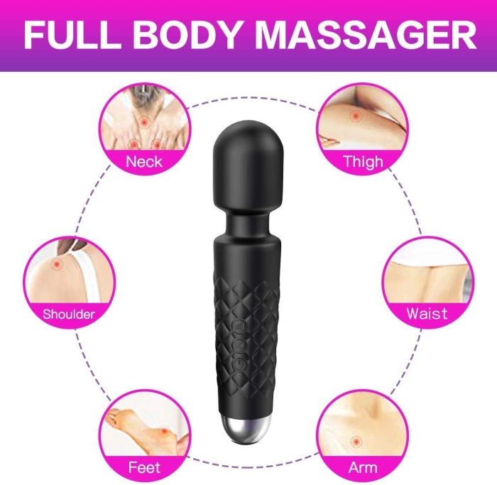 Aparat de masaj, Vibrator Negru, 10 Viteze, Yoba - detaliu ambalaj