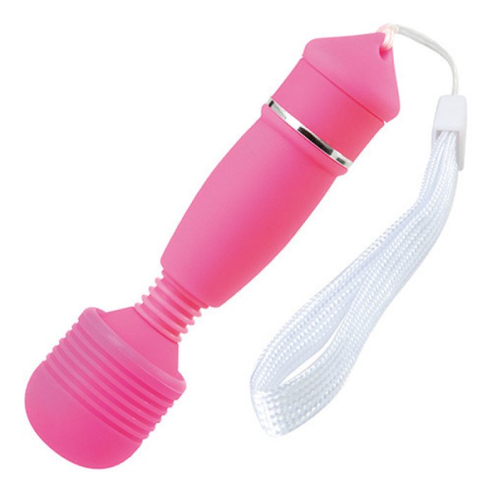 Aparat de Masaj Stimulator Vaginal Toyz4Lovers "Candy Pie" 10 cm - Roz