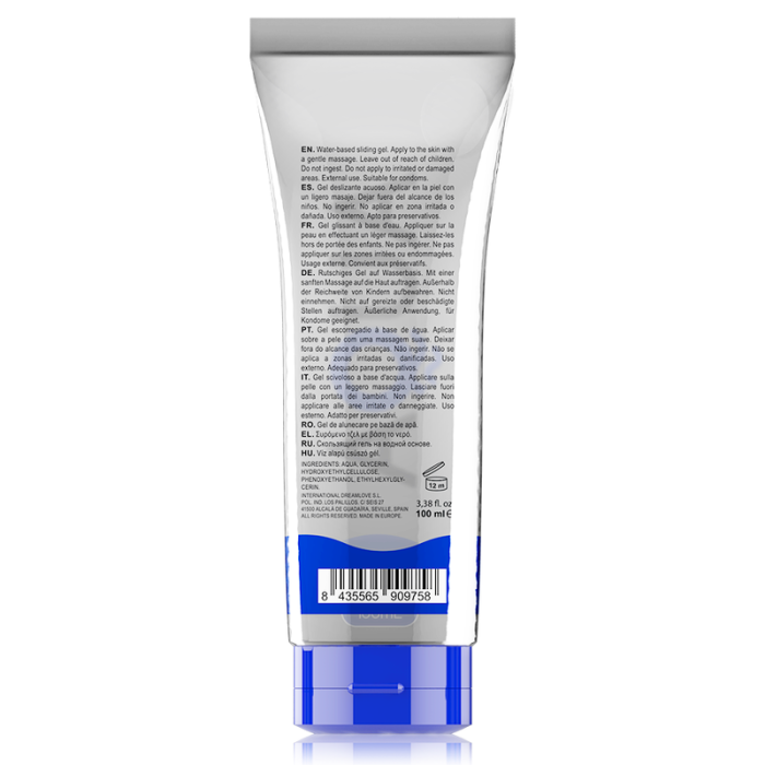 Lubrifiant Aqua "Hidration Gel" 100 ml - culoare si material