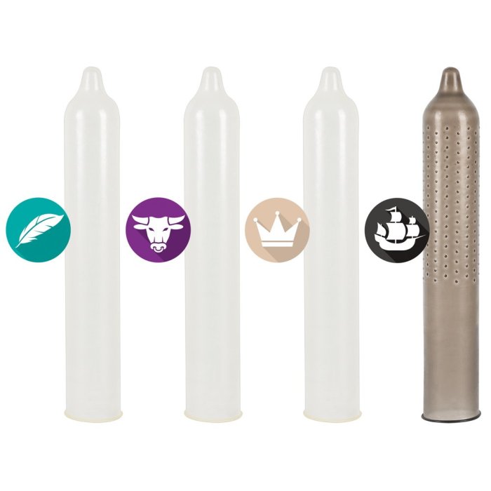 Prezervative Secura, Test the Best, 12 buc - detaliu design