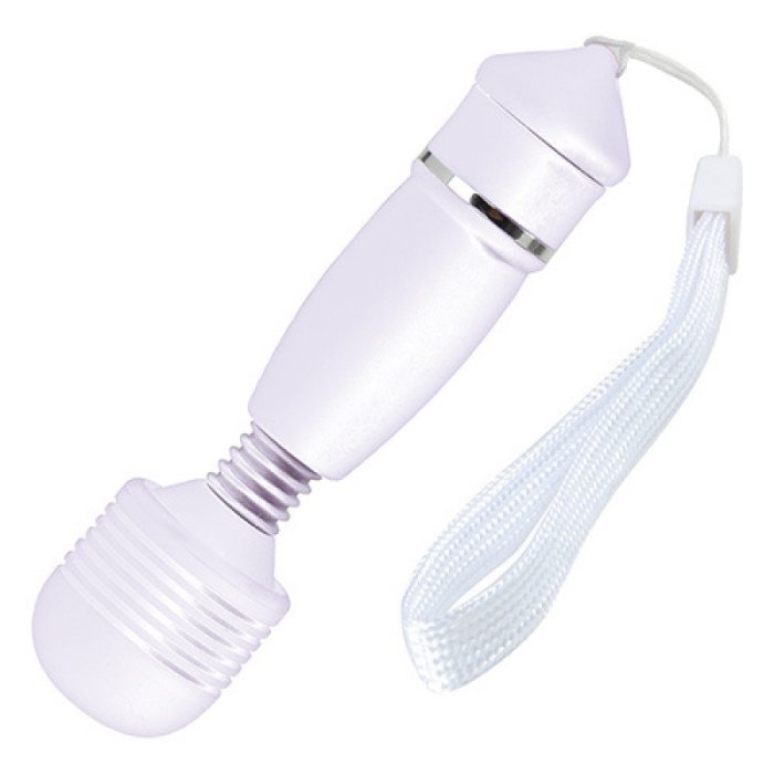 Aparat de Masaj Stimulator Vaginal Toyz4Lovers »Candy Pie« 10 cm - Alb