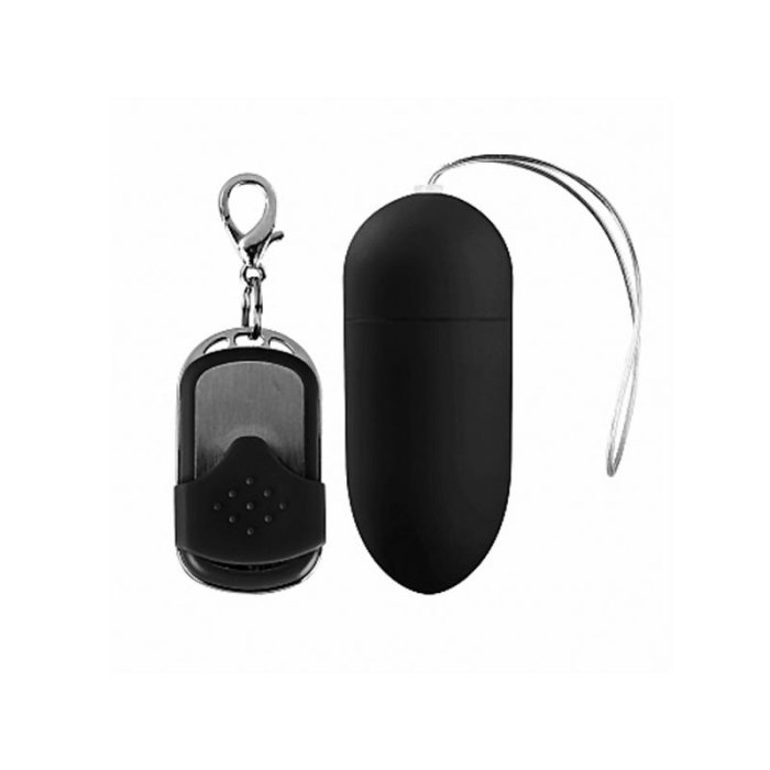 Ou Vibrator MOOVE Egg Remote Control Negru - dimensiuni complete