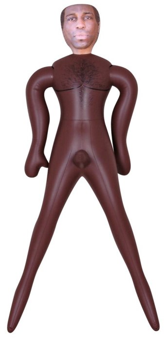 Papusa Gonflabila Barbati You2Toys "Mista Cool" 160 cm - Maro##