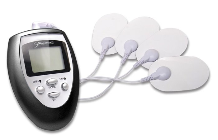 Electro Stimulator Pipedream "Shock Terapy" Alb - dimensiuni complete