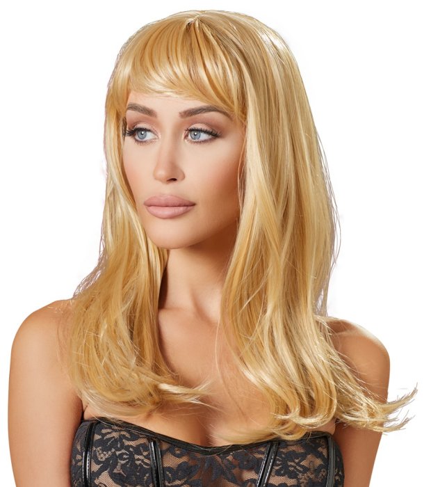 Peruca blonda# - detaliu design
