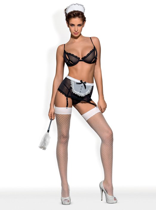 Costum Camerista Eleganta sexy, Obsessive# - culoare si material