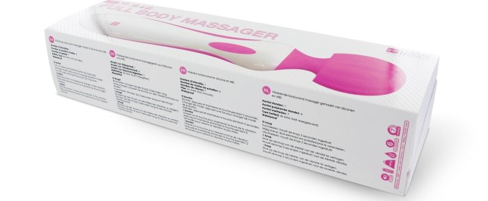 Aparat Masaj Lovers Premium »XL Full Body Masager« 29 cm - Roz