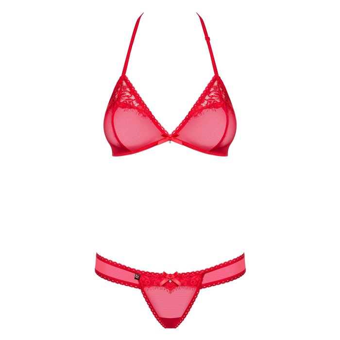 Lenjerie Sexy OBSESSIVE 870-Set# - culoare si material