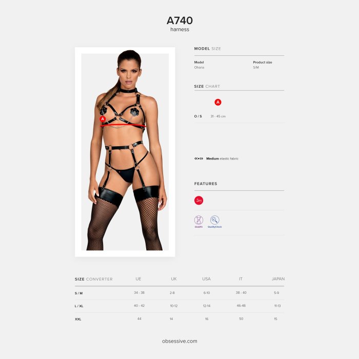 Ham A740, Obsessive, Negru, S/L# - accesorii incluse