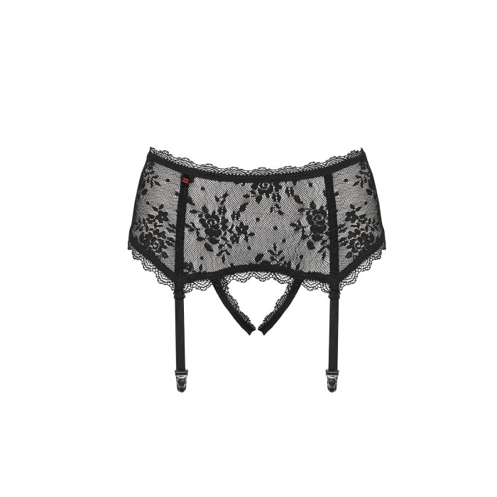 Portjartier Obsessive Behindy, Negru# - culoare si material