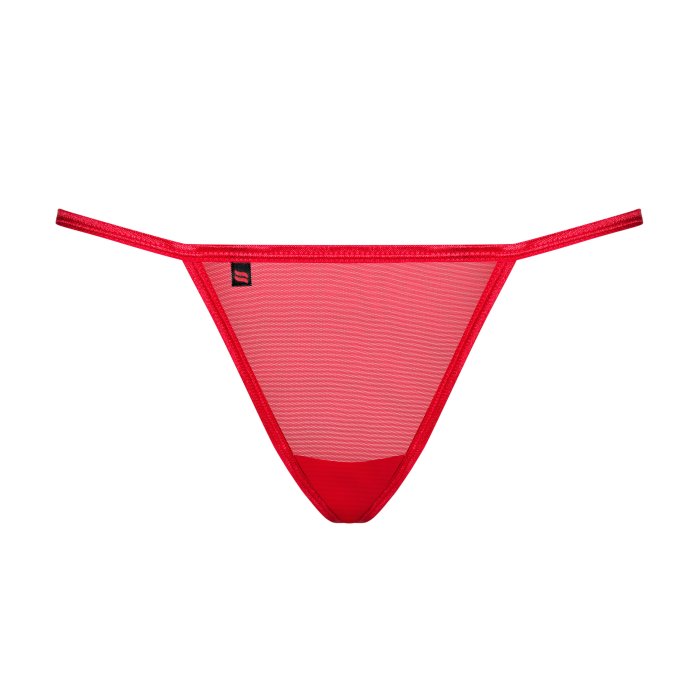 Chilot Obsessive Giftella Rosu# - culoare si material