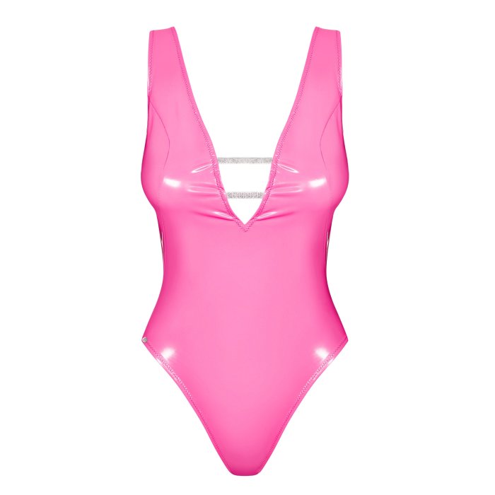 Body Latex Roz Lollypopy , Obsessive# - culoare si material