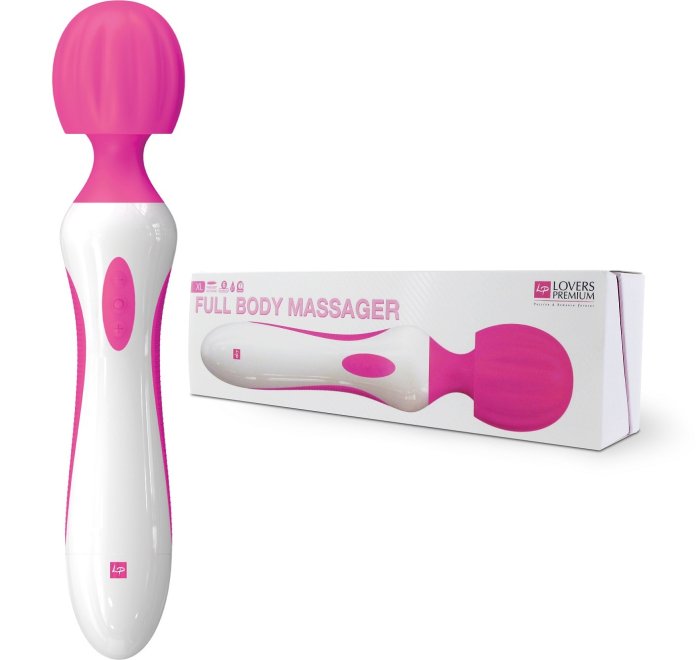 Aparat Masaj Lovers Premium »XL Full Body Masager« 29 cm - Roz