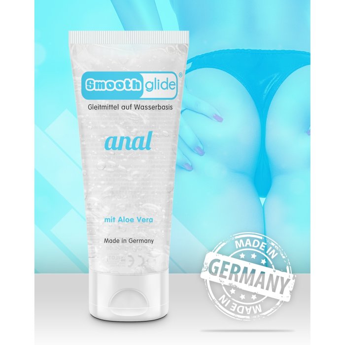 Lubrifiant Anal Smooth Glide™ cu Aloe Vera, calmant, 100 ml - detaliu design