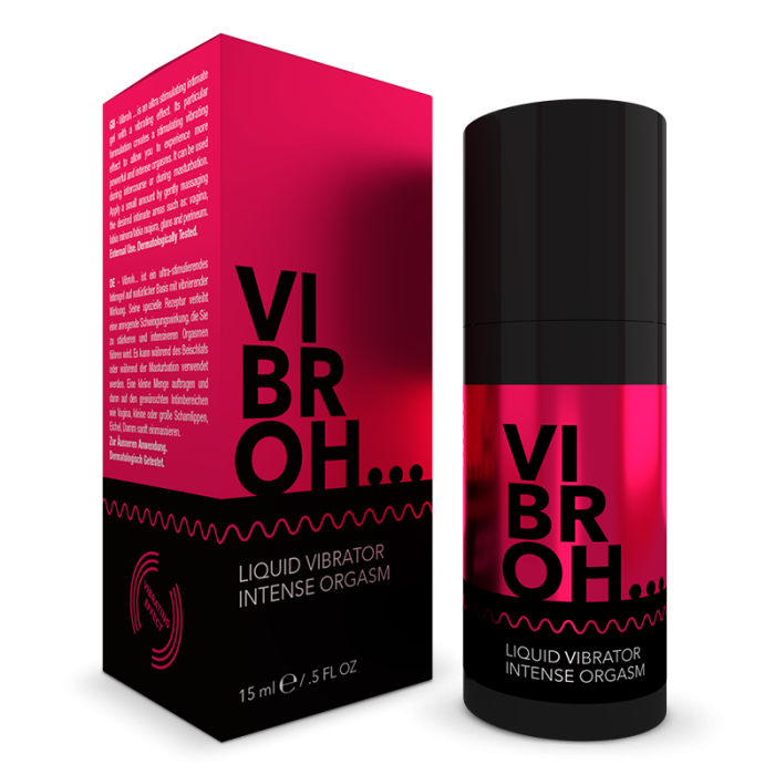 Vibroh... Gel Stimulator cu efect Vibrant, Intense Orgasm, 15 ml - vedere frontala