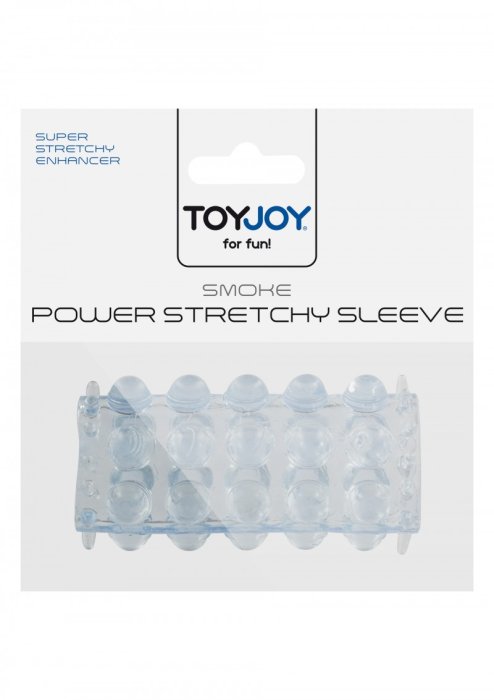 Manson Penis ToyJoy Power Stretchy Sleeve 6.5cm Albastru - produs principal