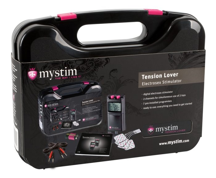 Electro Stimulator Mystim "Tension Lovers" Negru - detaliu design