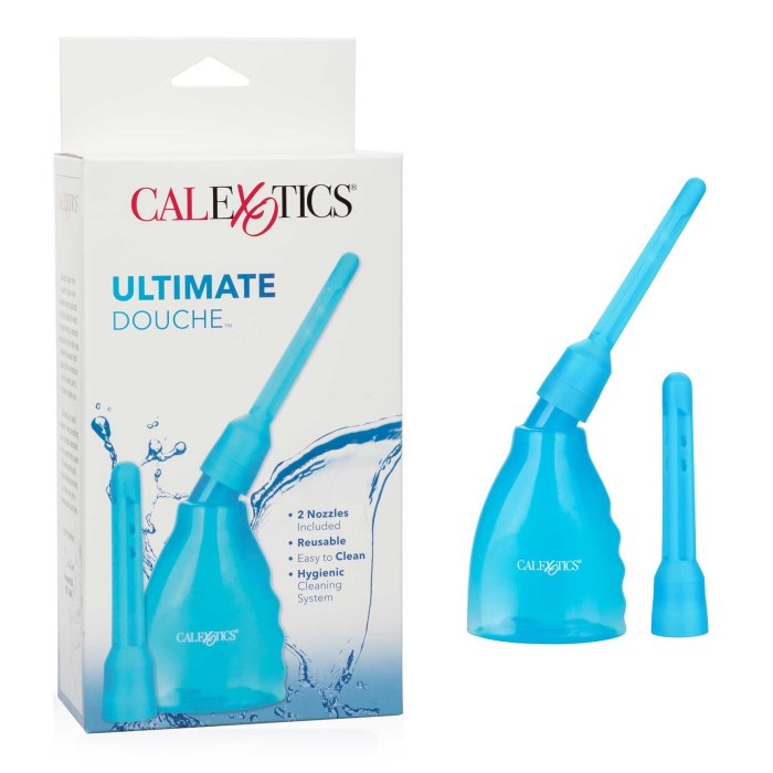 Irigator Intim Calexotics "Ultimate Douche" 160 ml - Albastru
