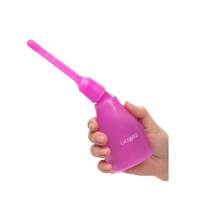 Irigator Intim Calexotics "Ultimate Douche" 160 ml - Roz - vedere laterala