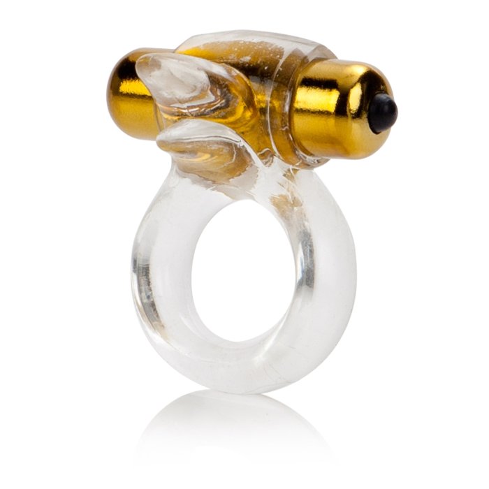 Inel Penis Extreme Pure Gold Double Trouble Couples - detaliu design