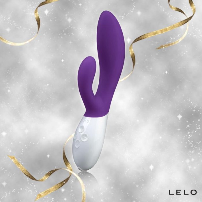LELO INA 2 PURPLE Rabbit Vibrator DELUXE - detaliu design