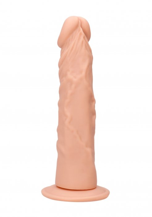 Strapon femei cu chilot, Dildo Natural Realistic, Real Rock, 20 cm x 4,2 cm - vedere laterala
